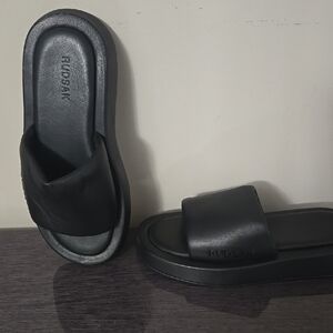 Rudsak Black Slide Sandals